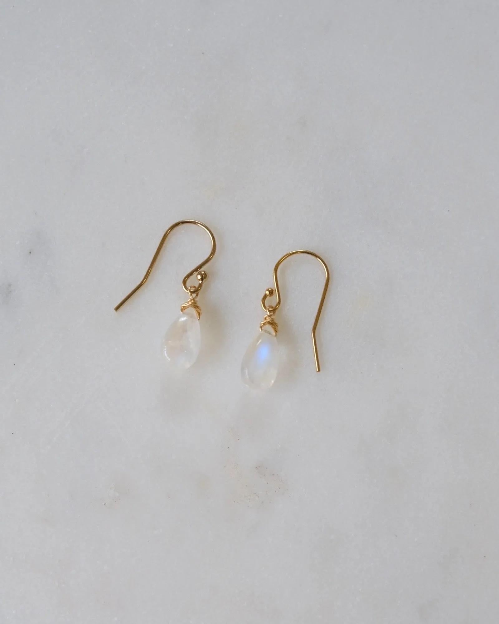 Moonstone Drop Earrings