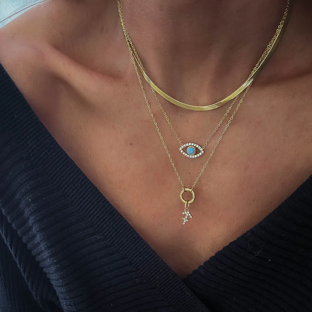 MORGAN NECKLACE TURQUOISE