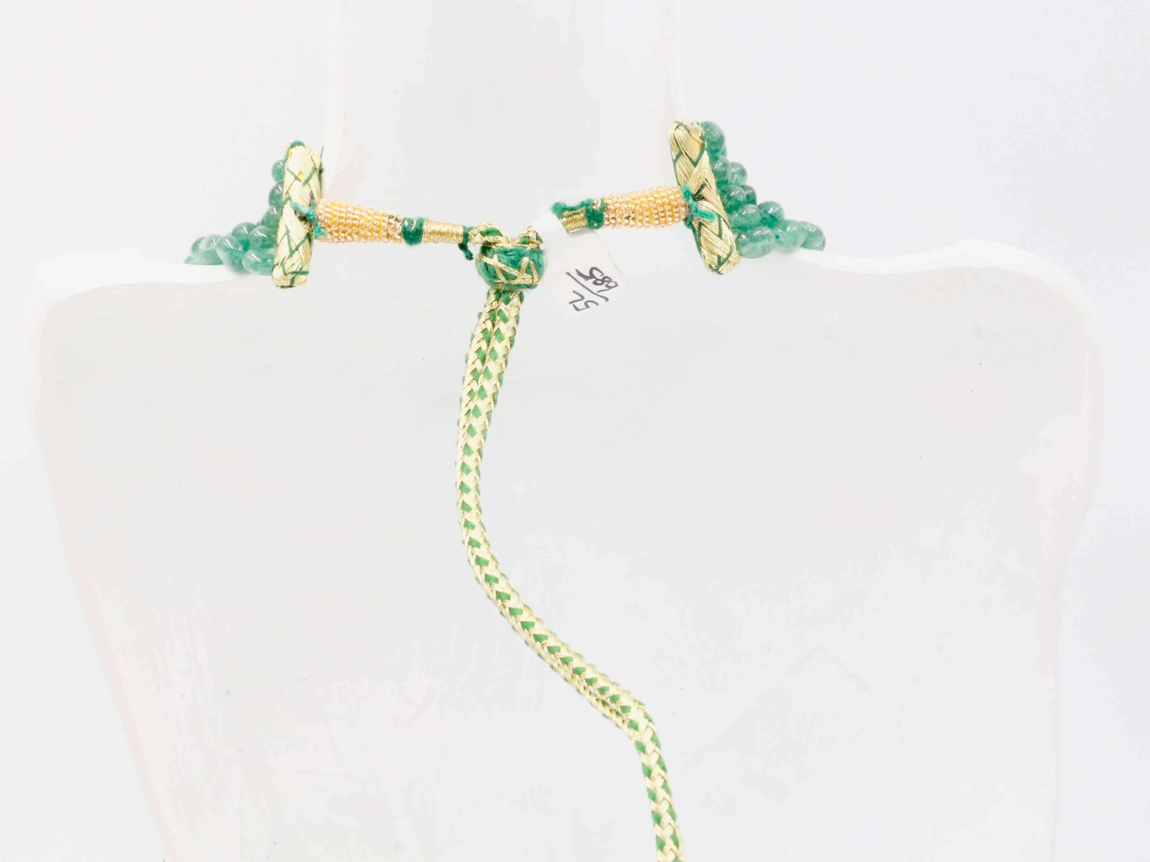 Natural Aventurine Quartz Gemstone Necklace Russian Emerald Quartz Necklace Green Quartz Necklace Green Russian Green Quartz SKU 6142950