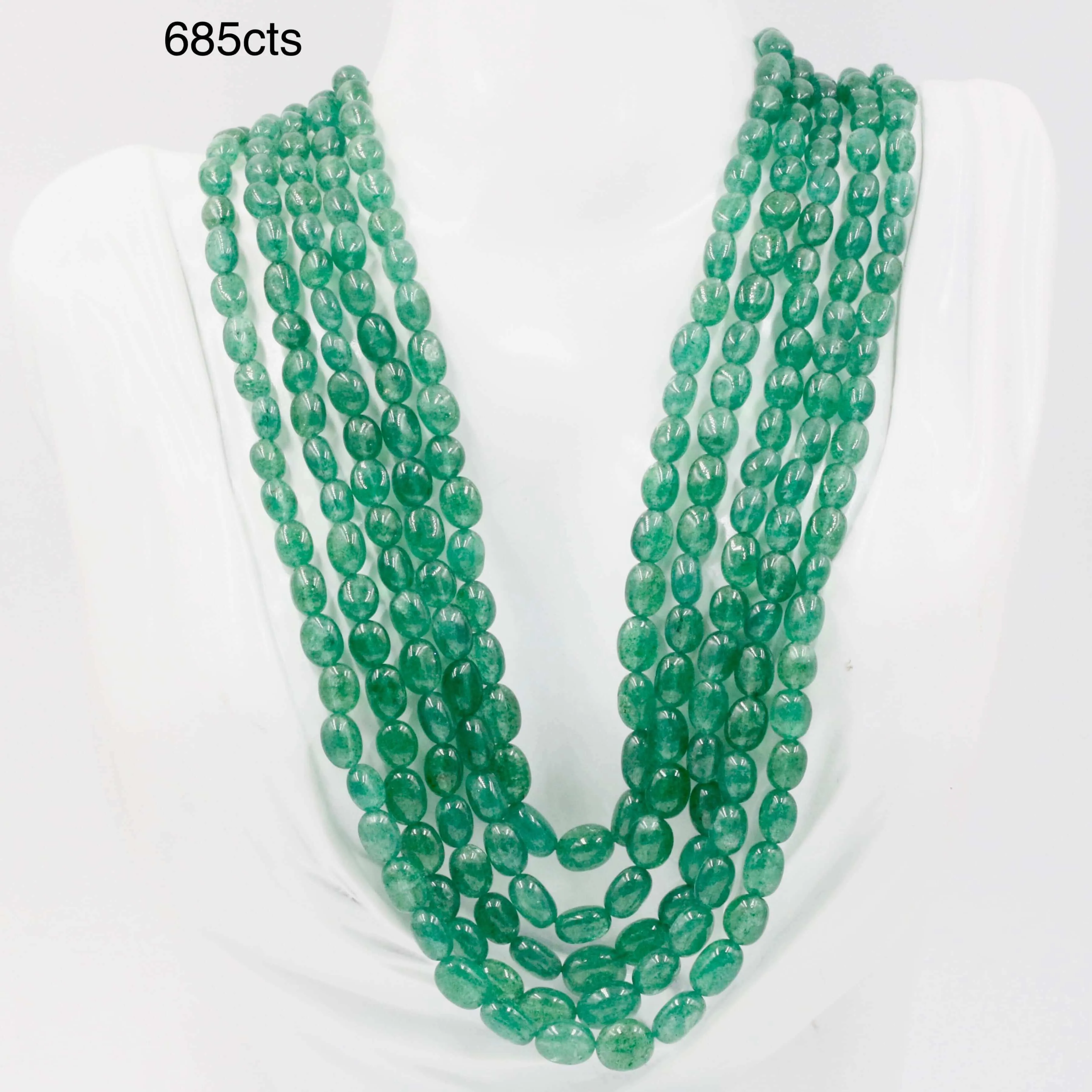 Natural Aventurine Quartz Gemstone Necklace Russian Emerald Quartz Necklace Green Quartz Necklace Green Russian Green Quartz SKU 6142950