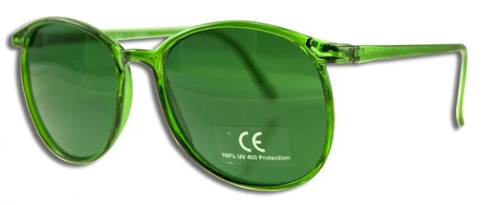 Natural Eyes MRH International-Color Therapy Glasses Green 1 Pair Pack