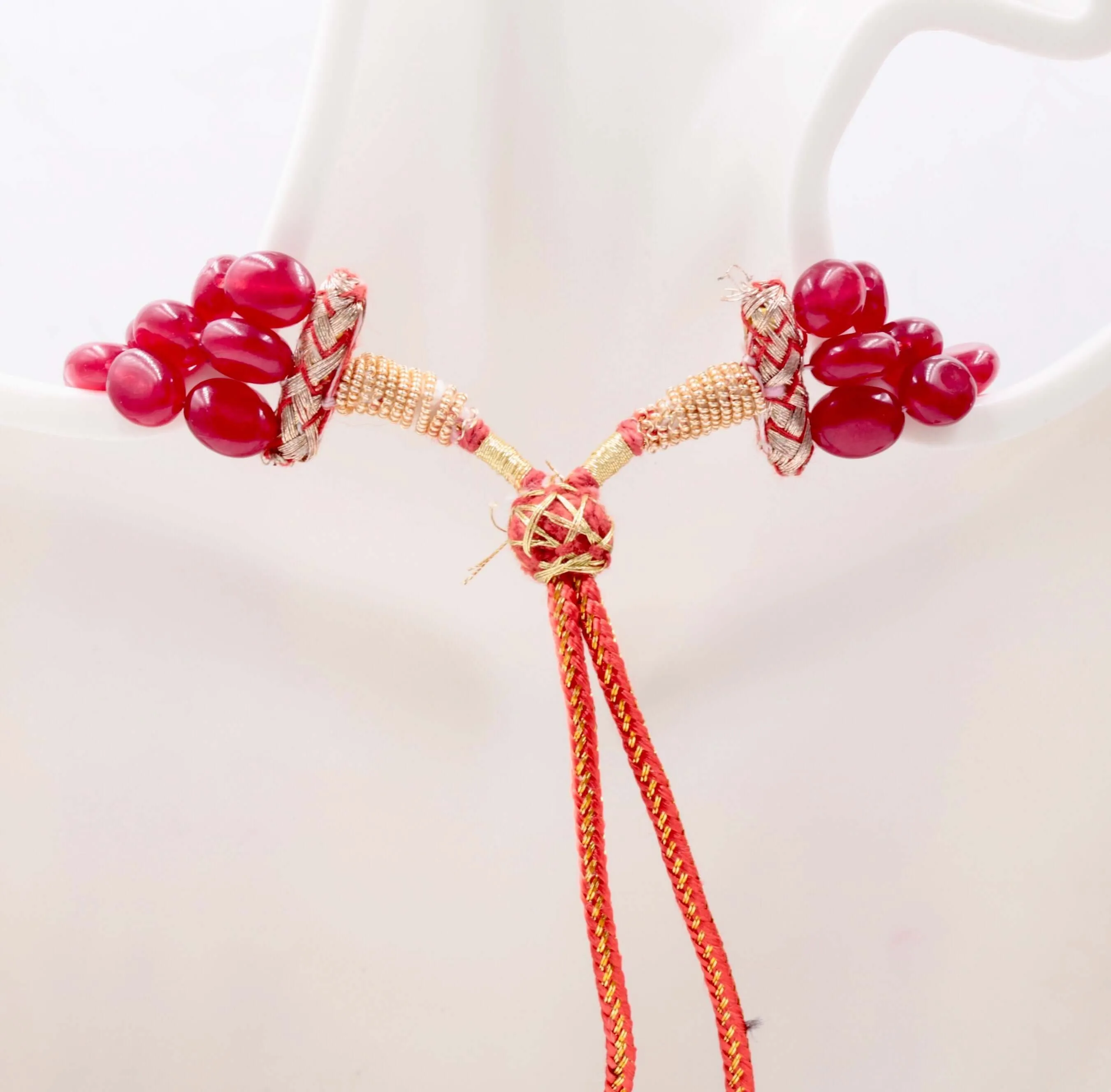 Natural Ruby Quartz Necklace Red Quartz Necklace Quartz Necklace Ruby Red Quartz Beads Red Gemstone beads Quartz stone beads ruby quartz  SKU:6142878