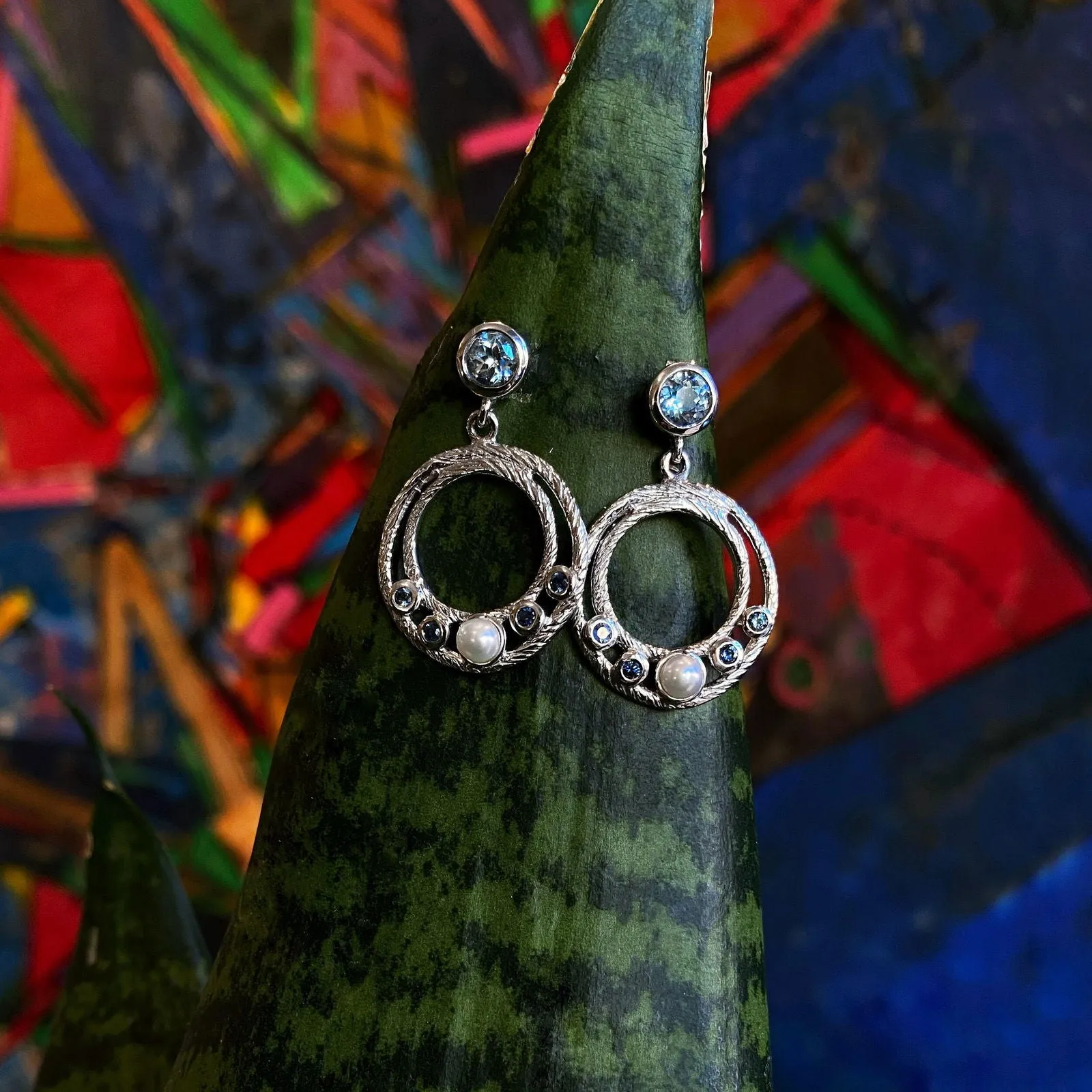 Ocean Dangle Earrings