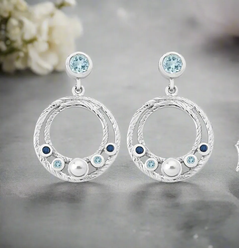 Ocean Dangle Earrings