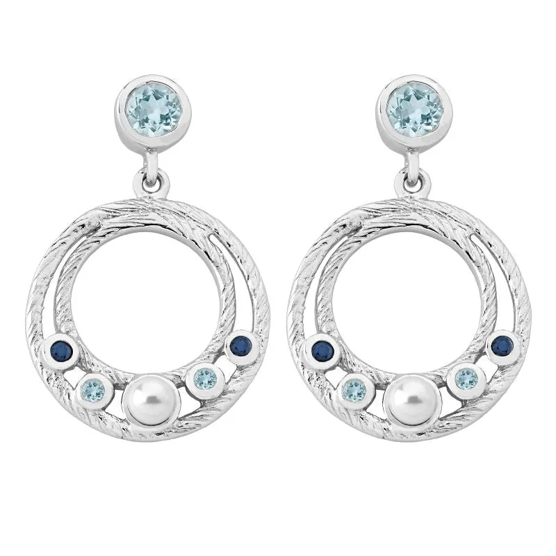 Ocean Dangle Earrings