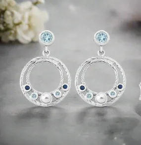 Ocean Dangle Earrings