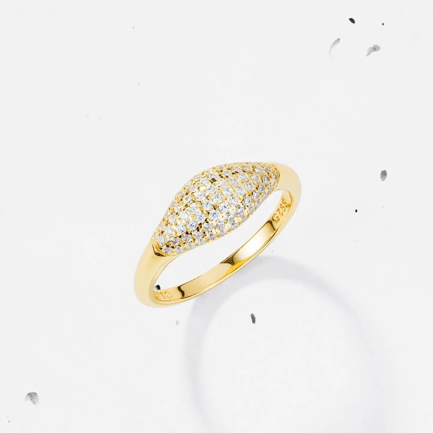 Pave Dome Ring