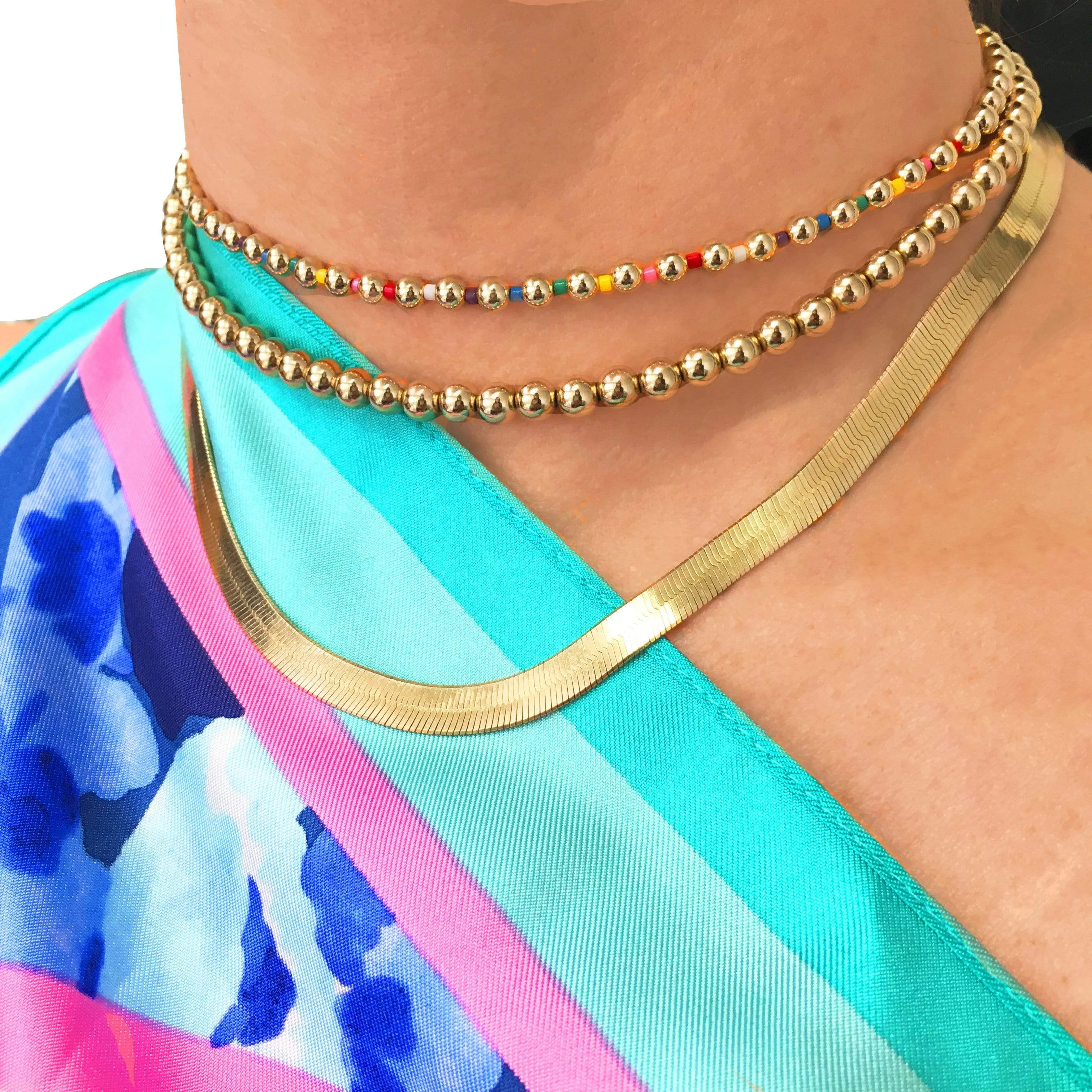 Poolside | Rainbow Choker