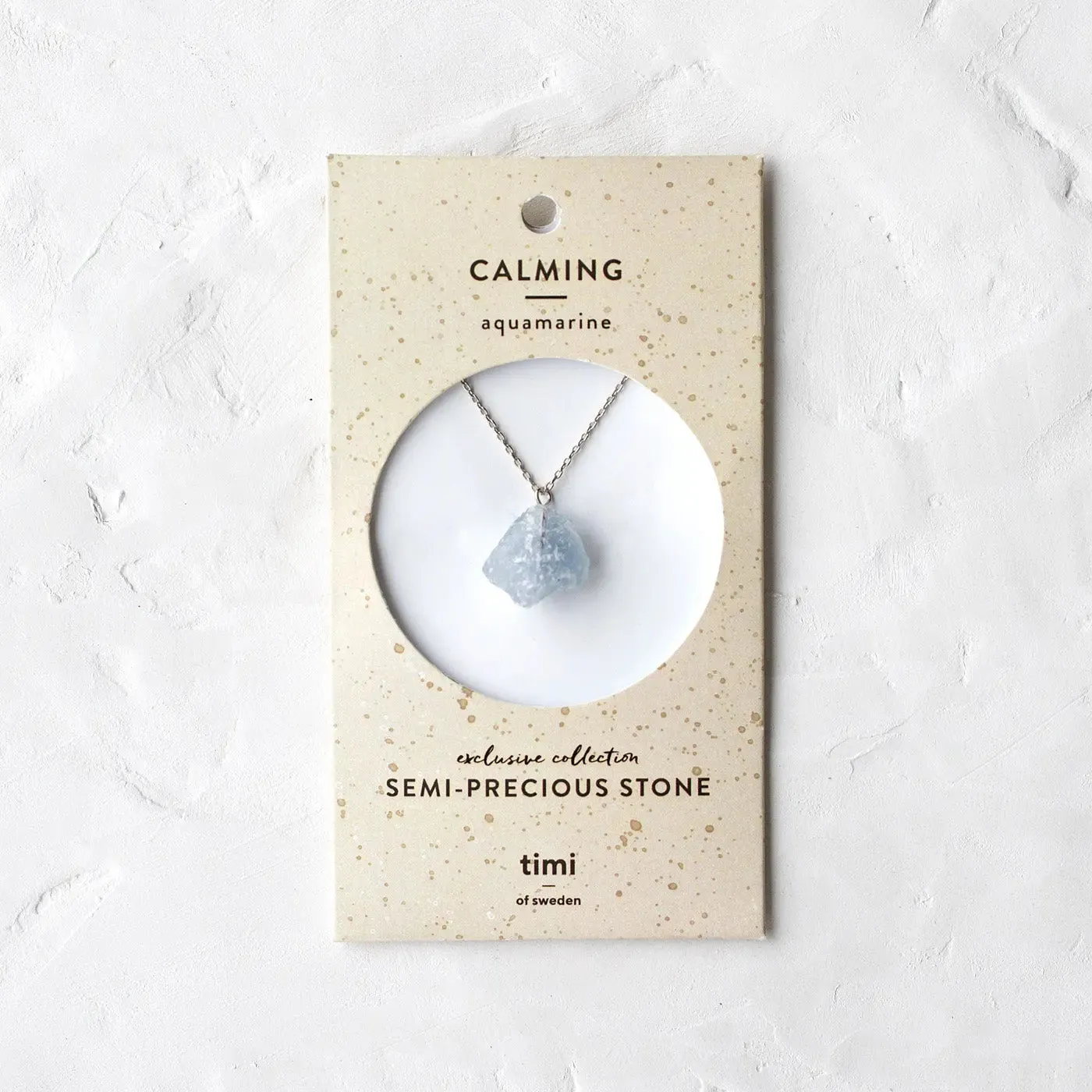 Precious stone Necklace, Silver