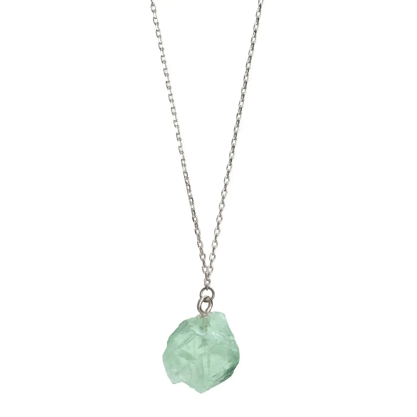 Precious stone Necklace, Silver