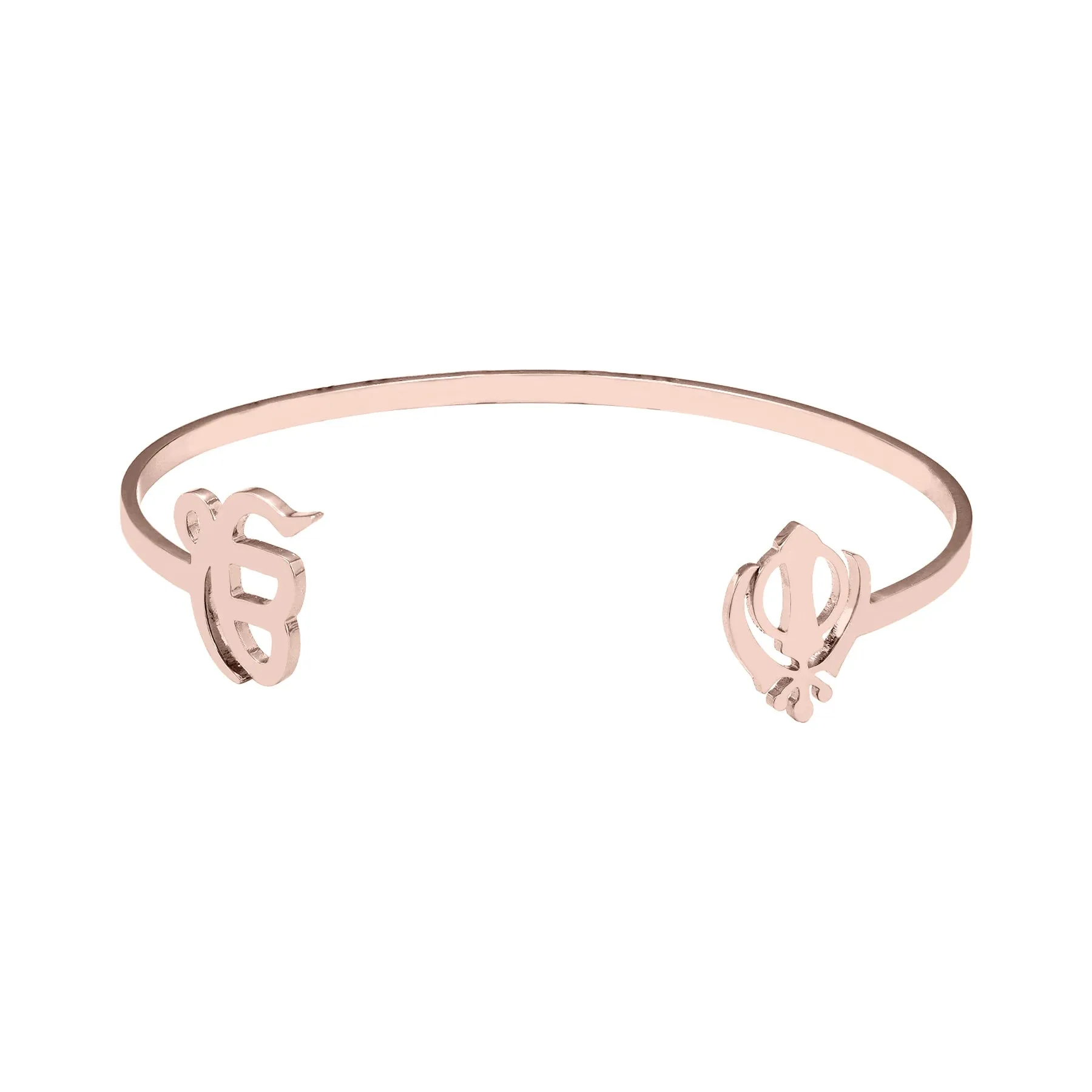 Punjabi Sikh Gold Bracelet – 18k Stainless Steel