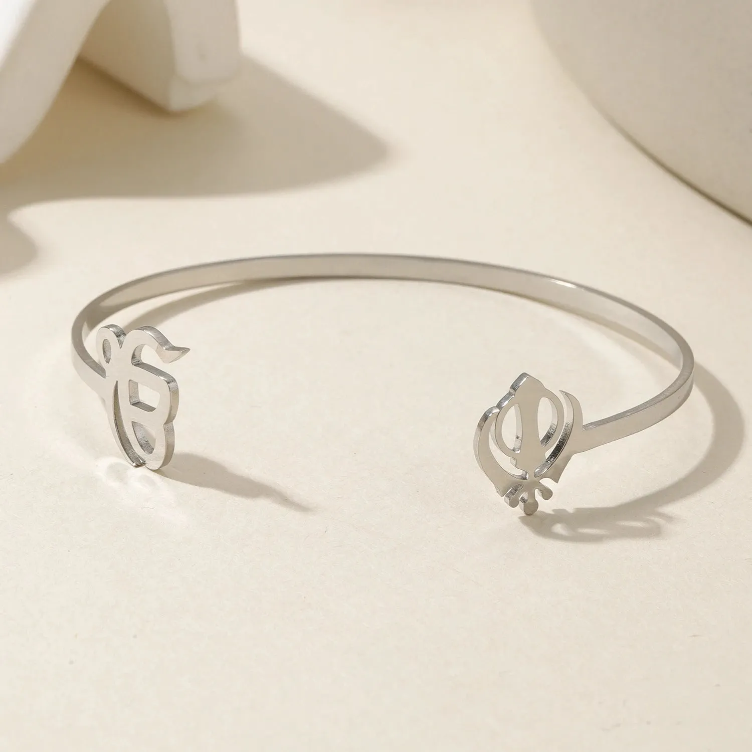 Punjabi Sikh Gold Bracelet – 18k Stainless Steel