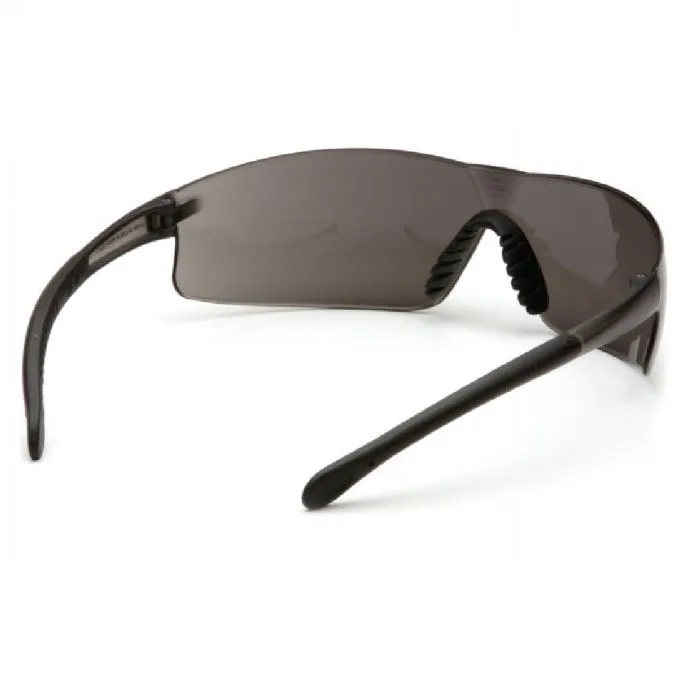 Pyramex Provoq S7220ST Safety Glasses, Gray Lens Gray Temples, One Size, 1 Each