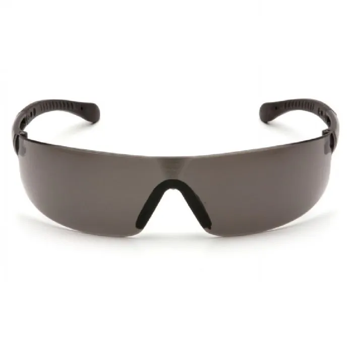 Pyramex Provoq S7220ST Safety Glasses, Gray Lens Gray Temples, One Size, 1 Each