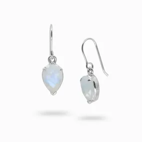 Rainbow Moonstone Earrings
