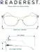 Readerest blue-light-blocking-reading-glasses-clear-zero-magnification