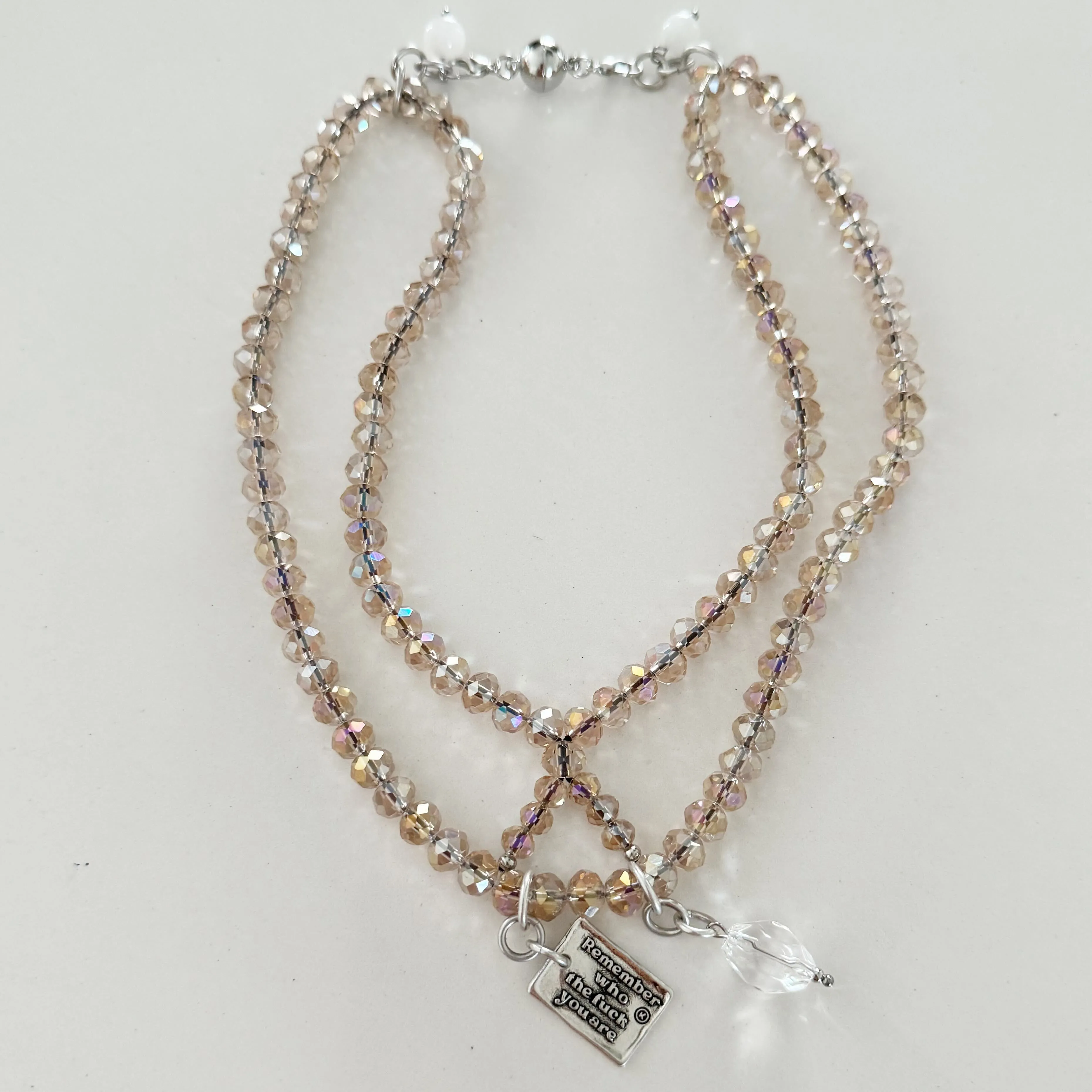 REMEMBER WHO THE FUCK YOU ARE | UNAPOLOGETIC | Crystal Boho Wrap Duo Bundle