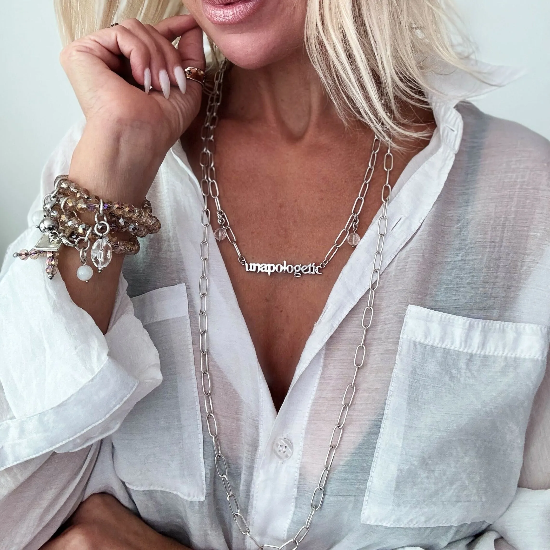 REMEMBER WHO THE FUCK YOU ARE | UNAPOLOGETIC | Crystal Boho Wrap Duo Bundle