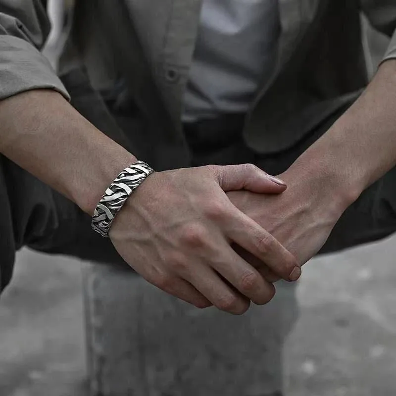 Retro Irregular Stone Bracelet