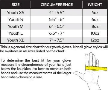 Revgear Kids Deluxe Boxing Gloves - Orange