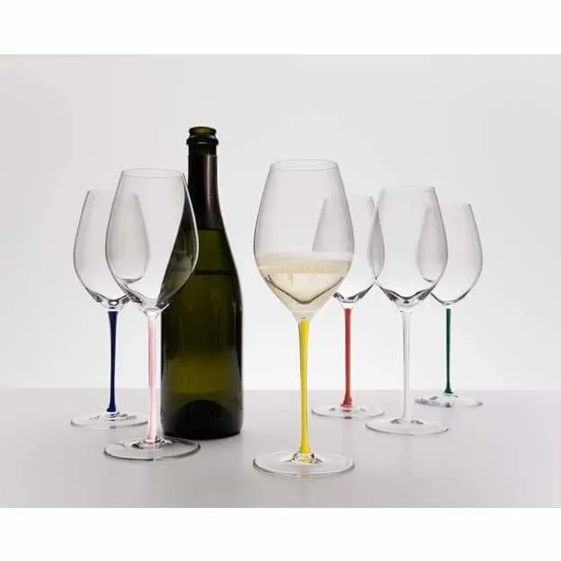 Riedel Fatto A Mano Champagne Wine Glass Gift Set (Set of 6)