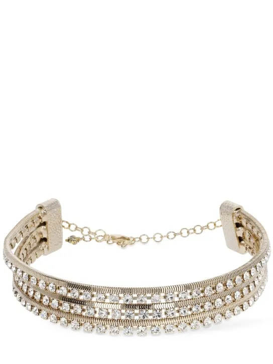 Rosantica   Circe crystal choker 