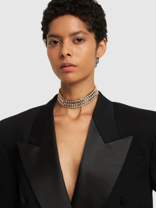 Rosantica   Circe crystal choker 