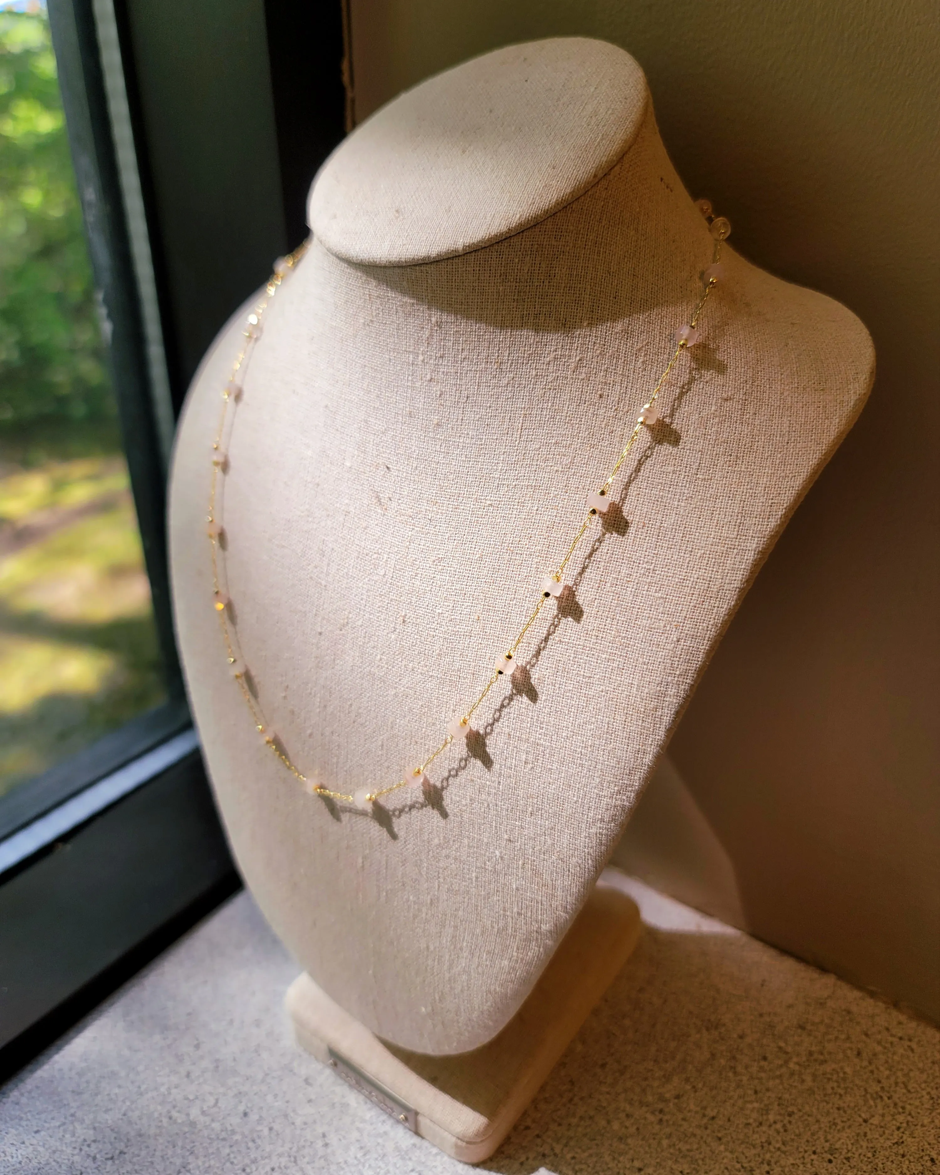 Rose Quartz Necklace