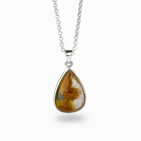 Rutilated Quartz Necklace