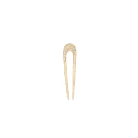 Sacred Lotus Hair Pin in Bronze - Small