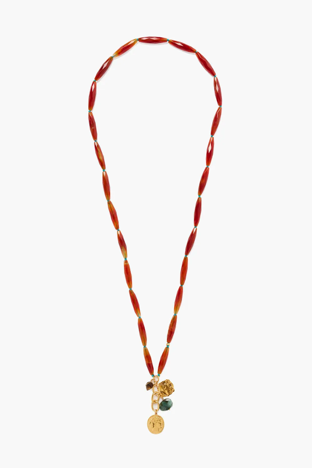Salome Necklace Carnelian