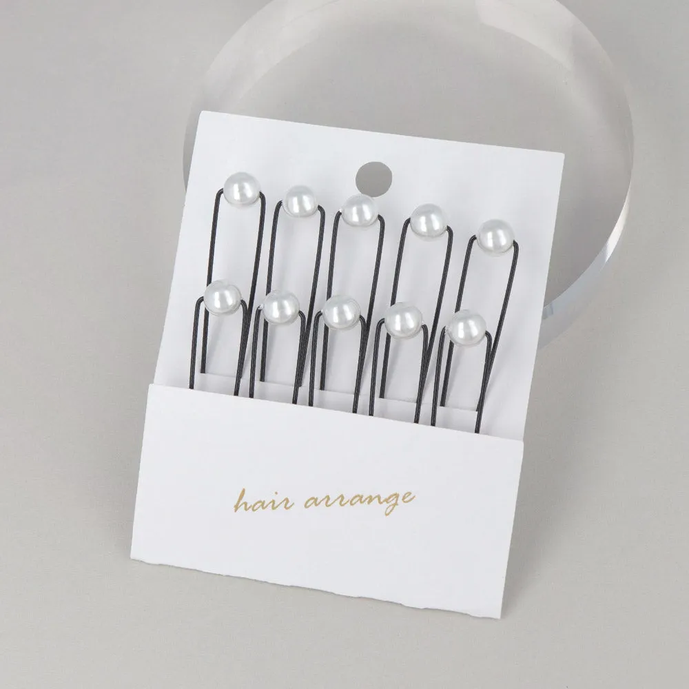 Shiny Pearl Hairpin package
