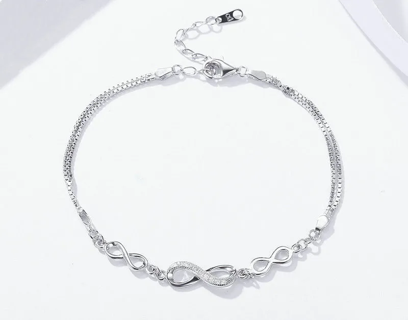 Silver Glamour Bracelet