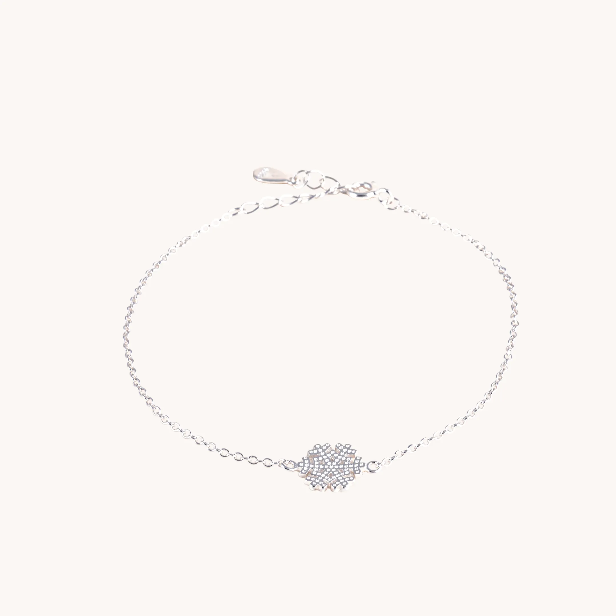 Snowflake Silver Bracelet W.