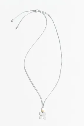 Solana Silver Clover Pendant Necklace
