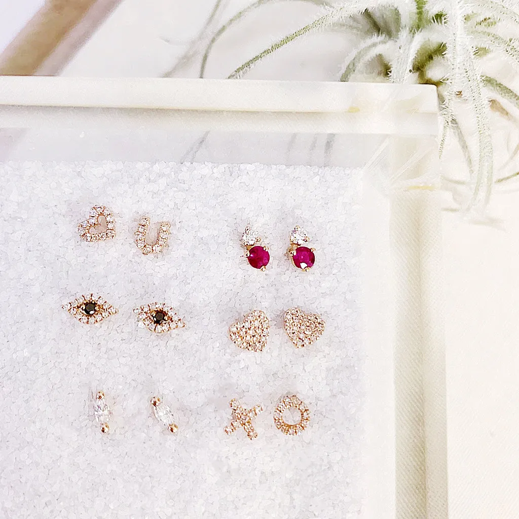 Souli Emerald And Diamond Earrings