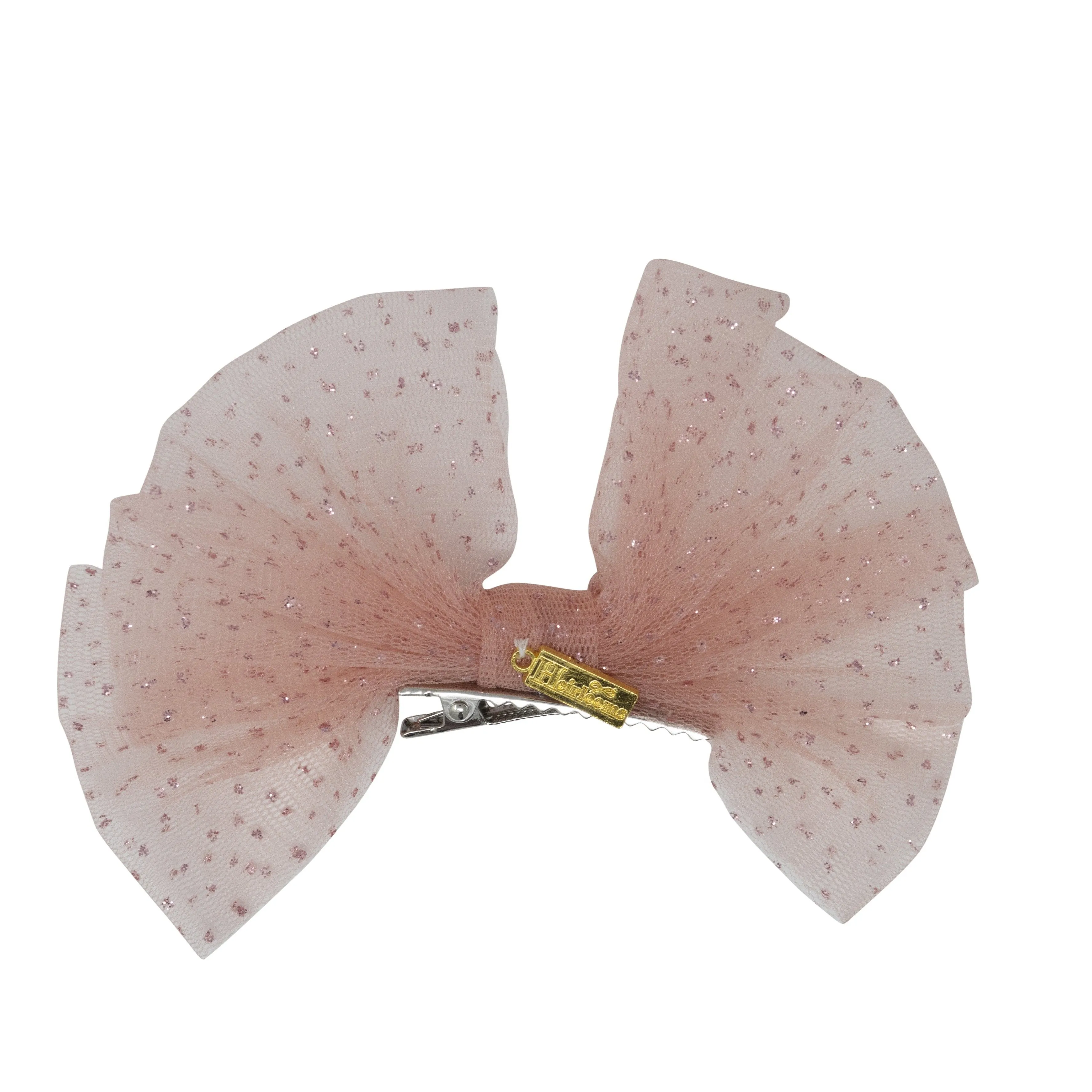 Sparkly Tulle Bow Hairpin