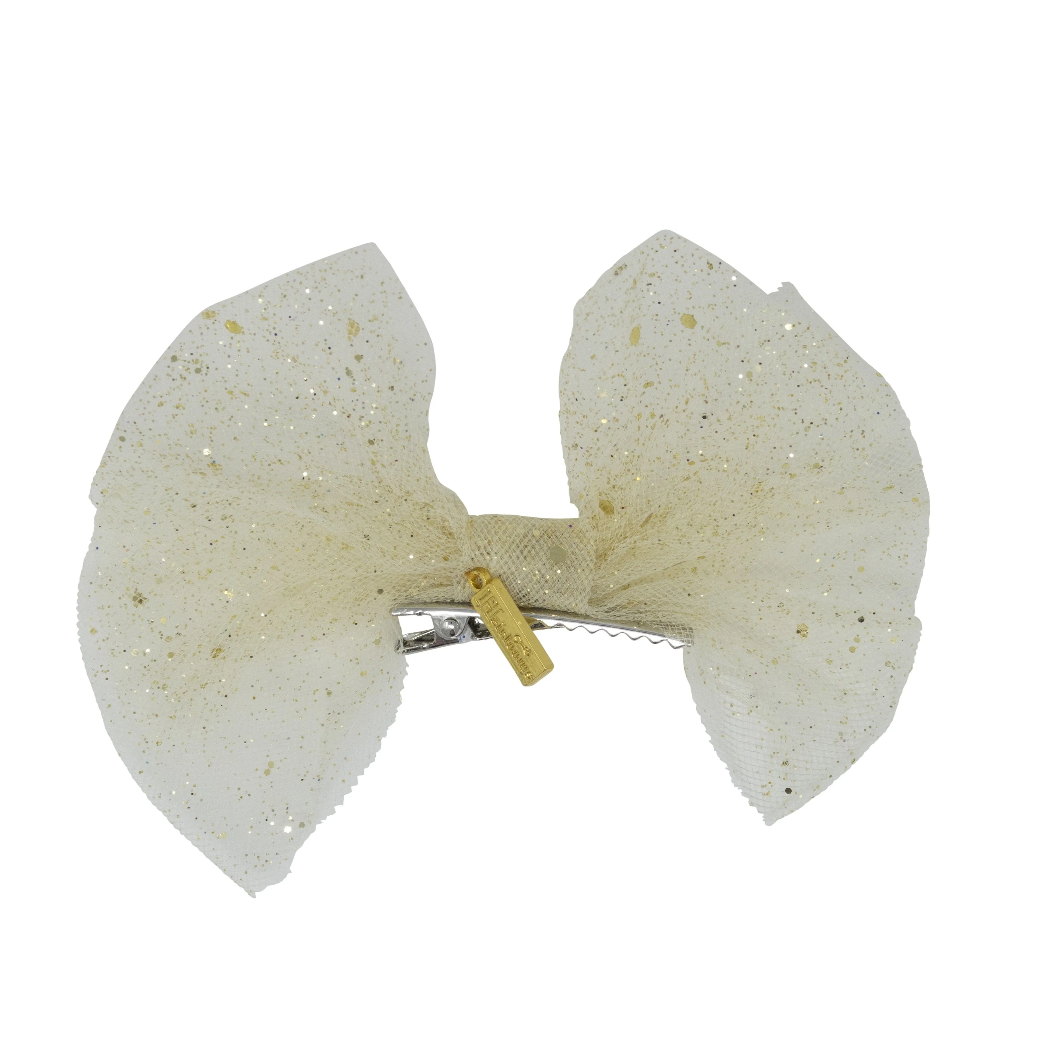 Sparkly Tulle Bow Hairpin
