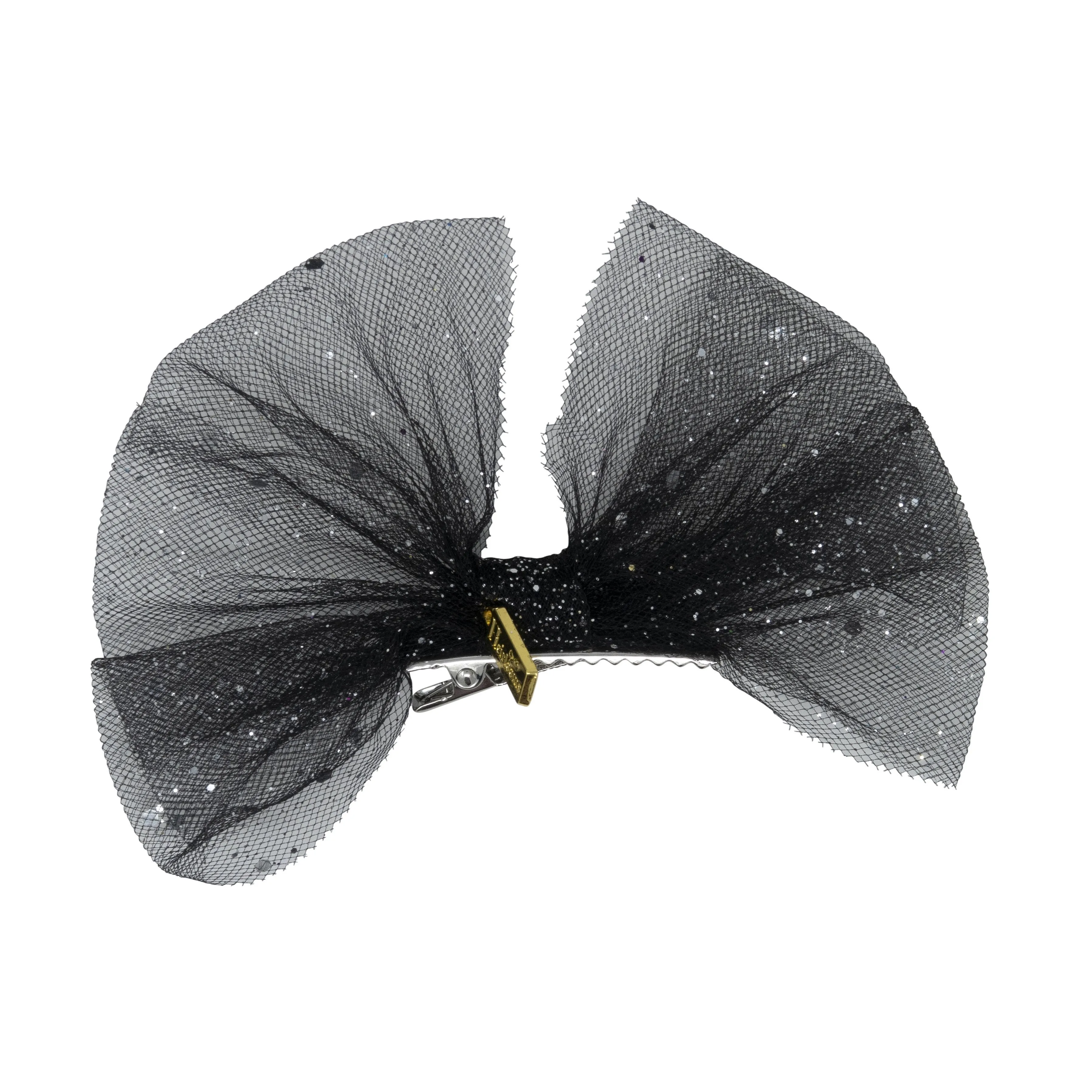 Sparkly Tulle Bow Hairpin