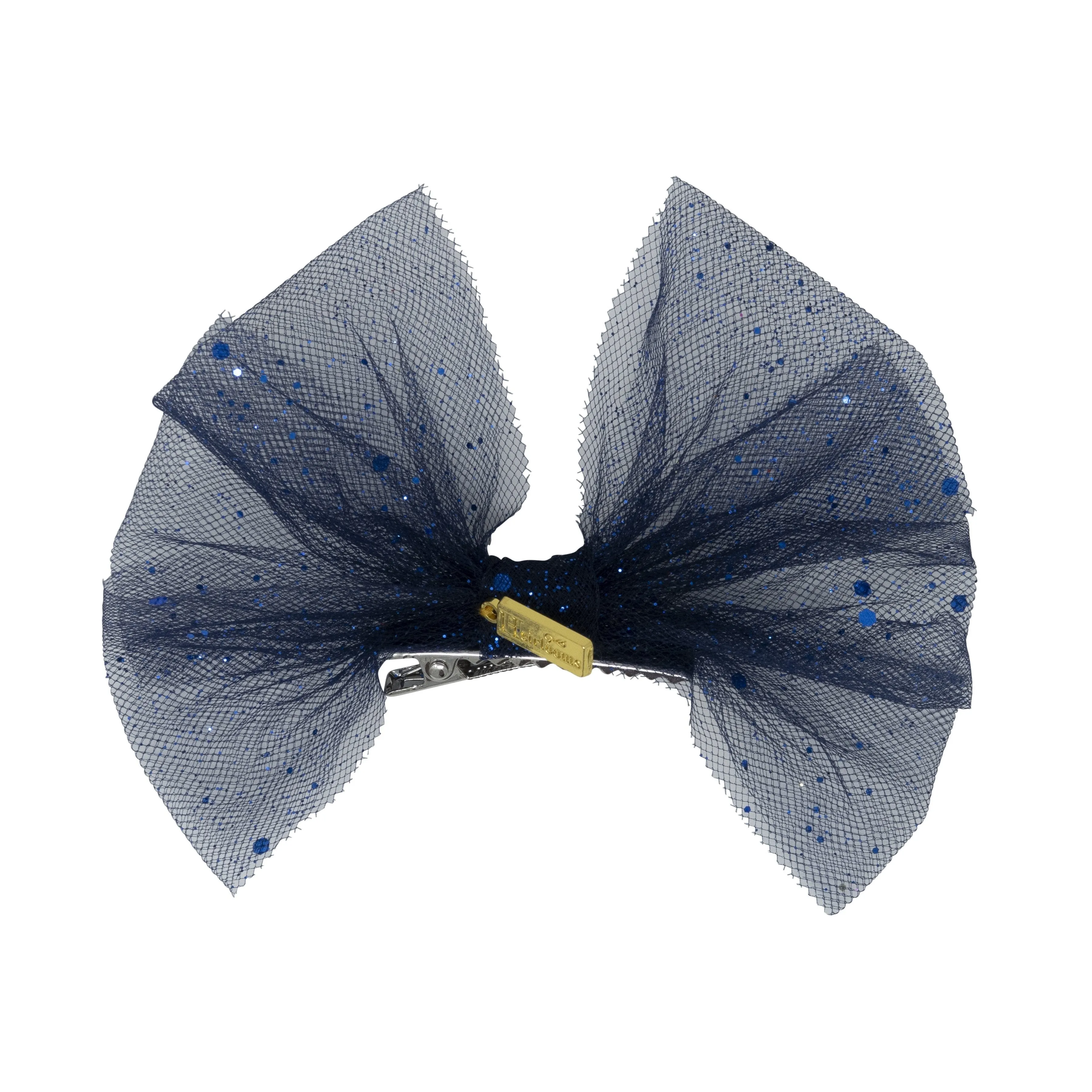 Sparkly Tulle Bow Hairpin