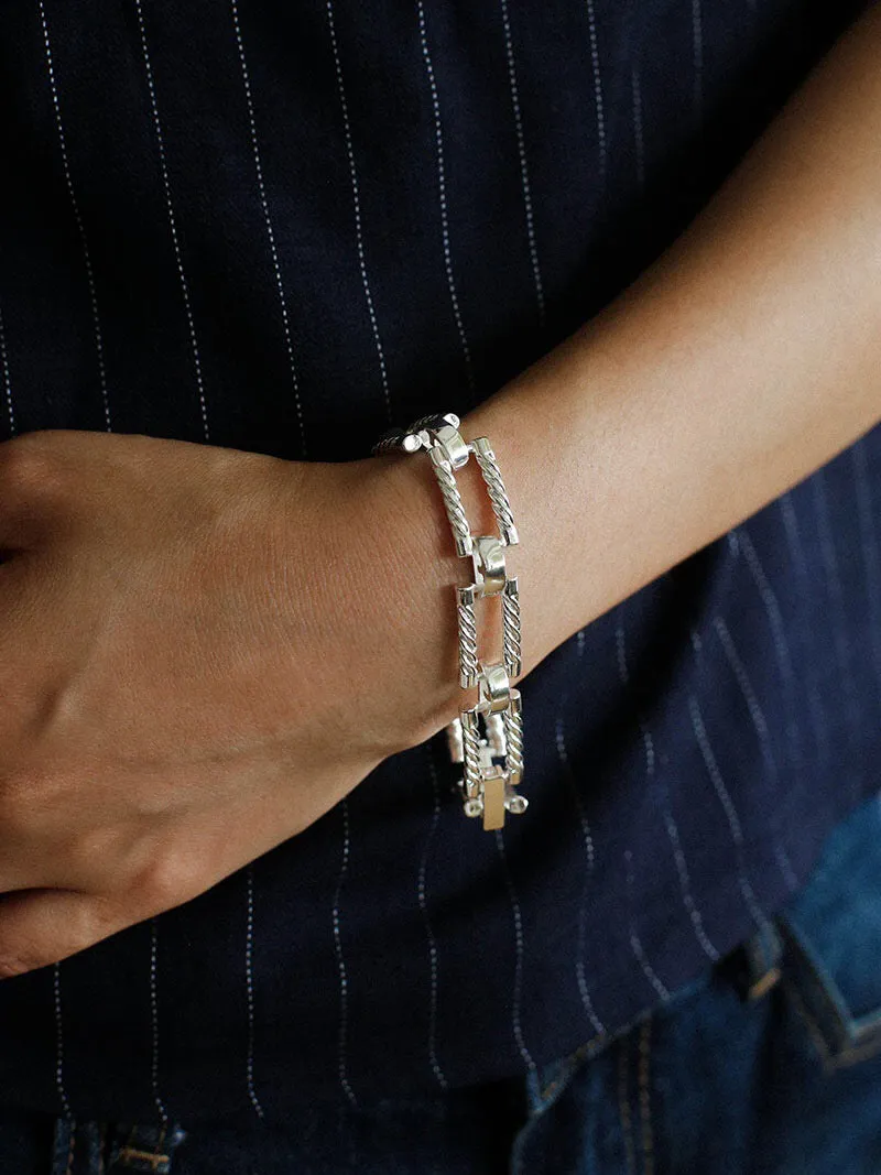 Square Chain Bracelet