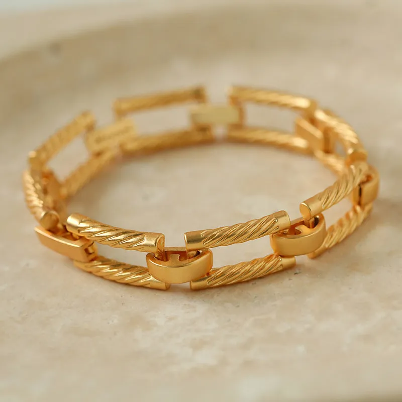 Square Chain Bracelet