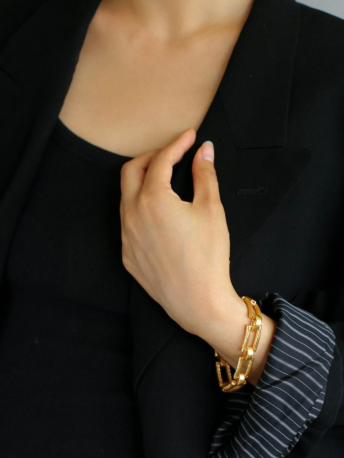 Square Chain Bracelet