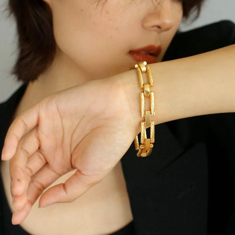 Square Chain Bracelet
