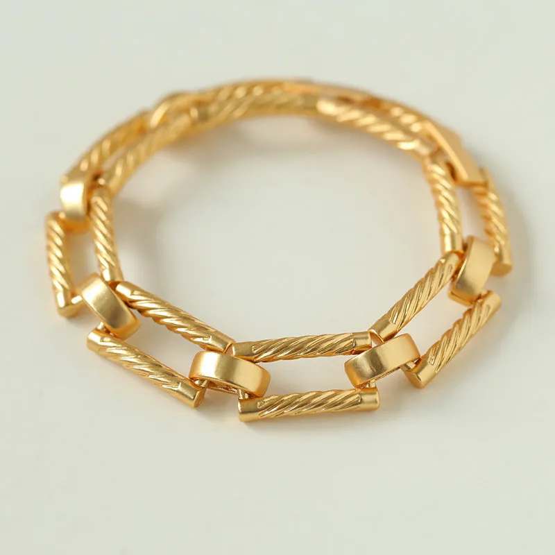 Square Chain Bracelet