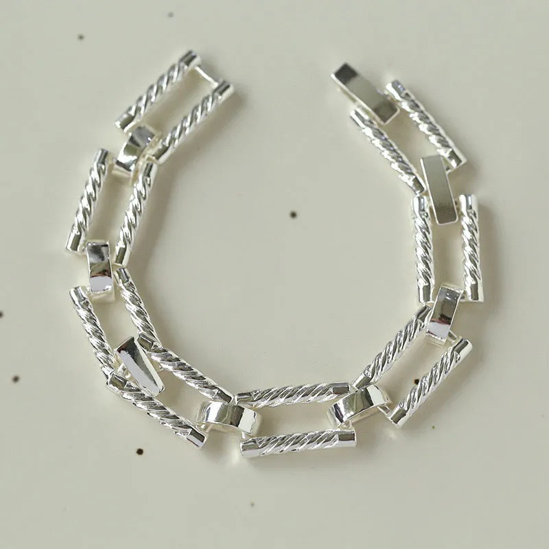 Square Chain Bracelet
