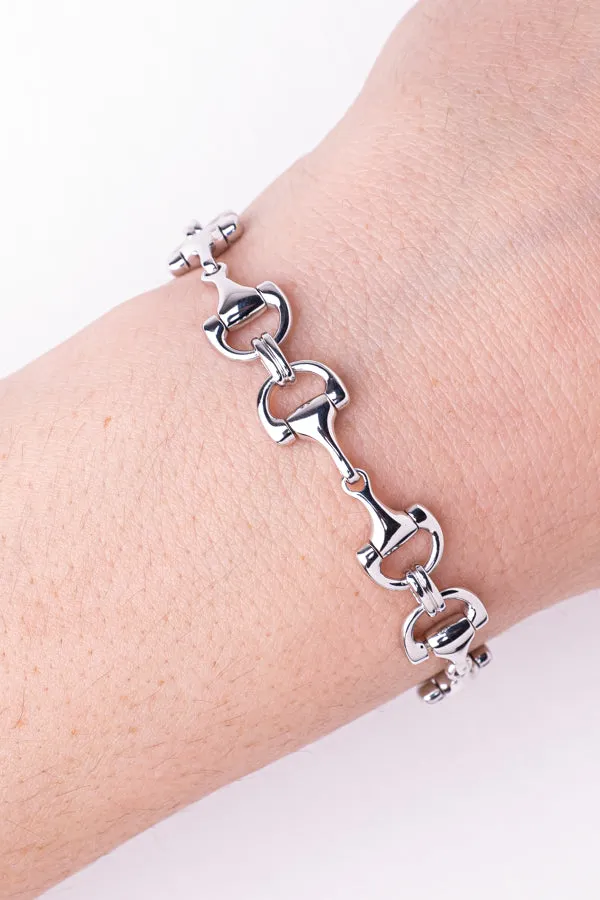 SS33 Small Snaffle Bit Bracelet