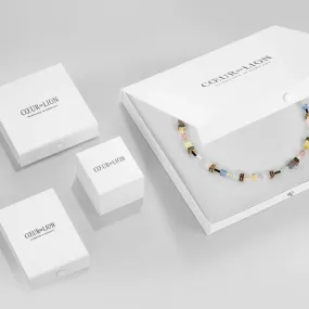 Stainless Steel Crystal Green Necklace  4905/10-0500