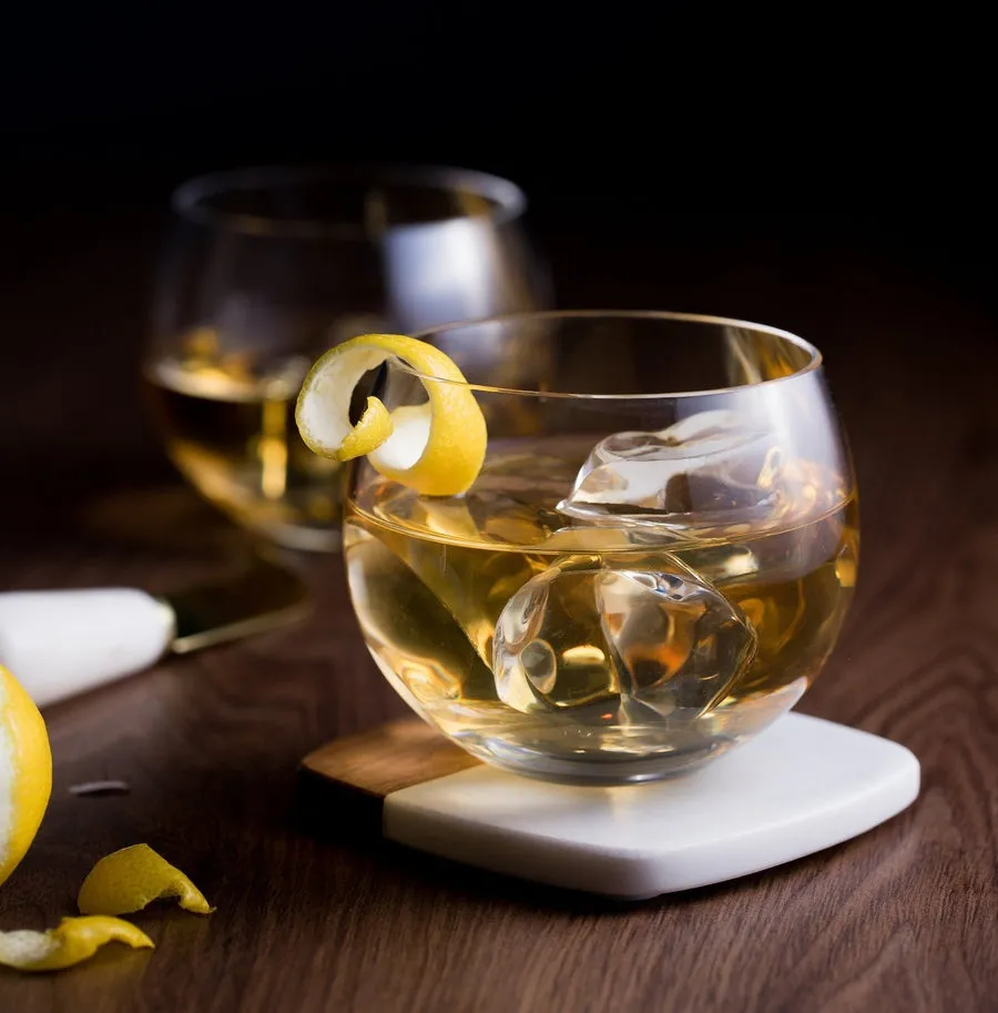 Stemless Gin Glasses, Set of 2