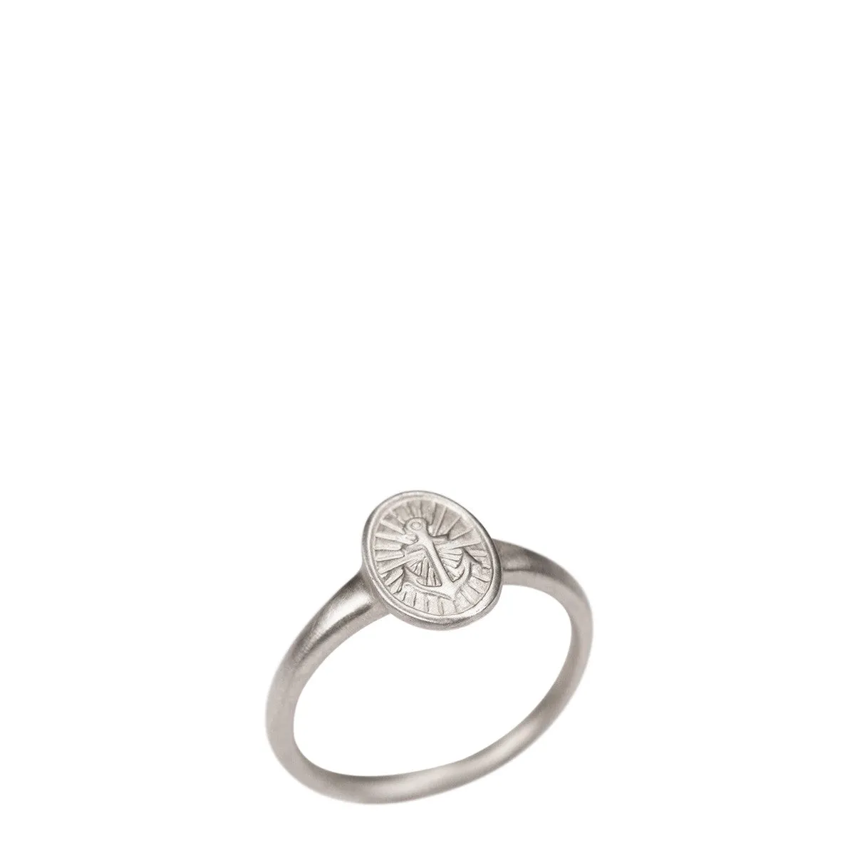 Sterling Silver Anchor Ring